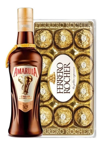 Licor Amarula 375ml + Ferrero Rocher X12 Unidades 0