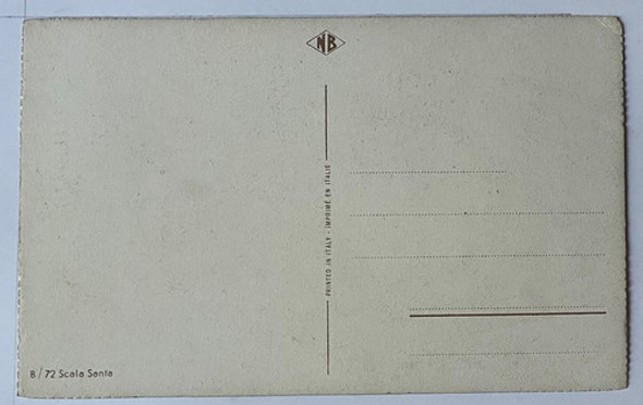 Antigua Postal, Escalera Santa, A Color, Roma, Italia, P0193 1