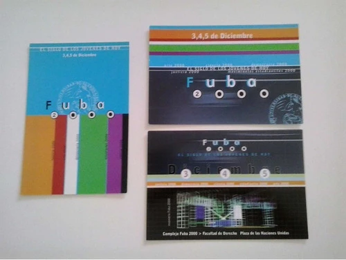 Postales Publicitarias Fines 90 /2000 Fuba 0