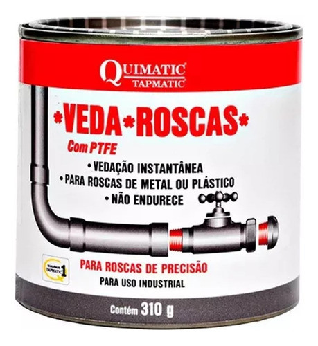 Veda Rosca Liquida - Tapmatic (ma-1) - 310gr 0