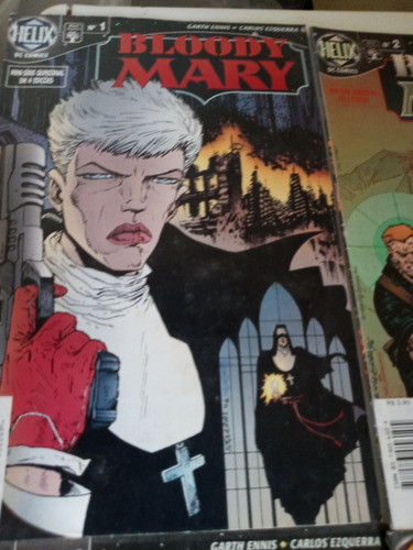 Hq Bloody Mary Nº 1 E 2 - Ed Abril Helix Dc Comics 1