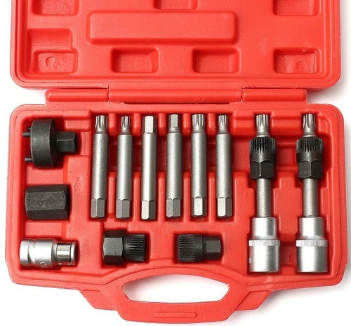 Kit Extractor De Poleas Alternador 13 Piezas Ruhlmann Juego 1
