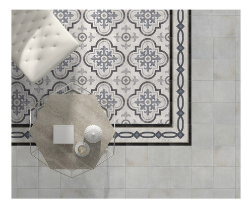 Ceramica Decorada Calcareo Angulo Conjunto X 4 Unidades 0