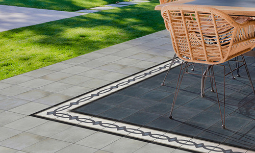 Ceramica Decorada Calcareo Angulo Conjunto X 4 Unidades 1