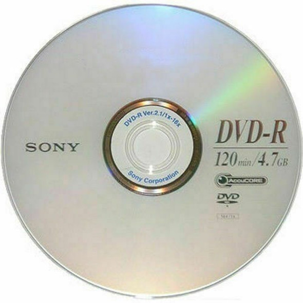 Dvd Sony De 4.7 Gb Bulk X 50 - Envio X Mercadoenvios 0