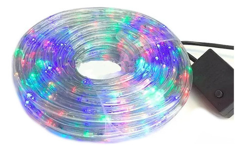 Manguera 10 M Luz Led Multicolor Rgb Y 8 Efectos Tira 0