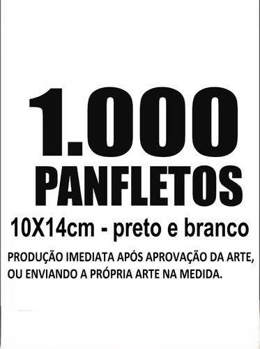 Folheto Panfleto Folder Flyer 20x14cm Sulfite 75 Gramas 0