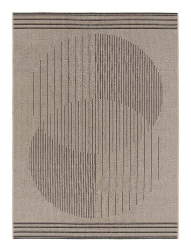 Tapete Eco Nature J.serrano 0,57x1,80m - 77 Bege/chumbo Org 0