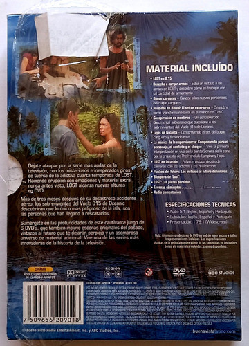 Lost Temporada 4 Completa Dvds Originales 1