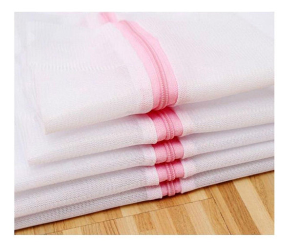 Kit 2 Sacos De Lavar Roupa Intima Lingerie Delicada 30x40cm 1