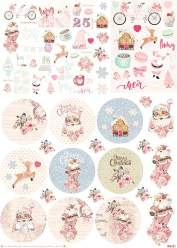La Tiendita Shabby Chic - Lamina De Seda 50x70 - Nav31 0