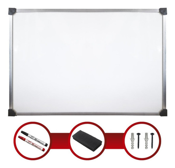 Pizarra Blanca Para Aulas 120x300cm Para Uso Intensivo 0