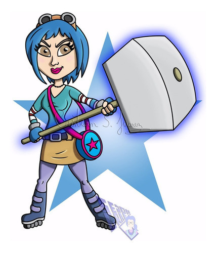 Caricatura Digital Personalizada Diseño Vectorizado 0