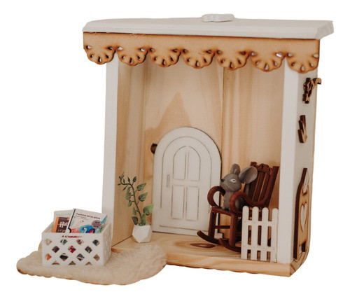 Casa Raton Perez Con Luces 0