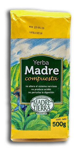 Yerba Madre Compuesta 500g - Yerba Mate Madre Tierra 0