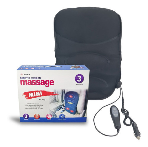 Mini Massage Masajeador Para Asiento Para Casa O Auto 0