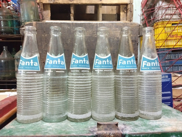 Antiguas Botellas De  Fanta  500 Cc 0