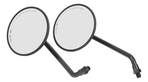 Espelhos Dobráveis Universais Para Motocicletas De 2 Unidade 0