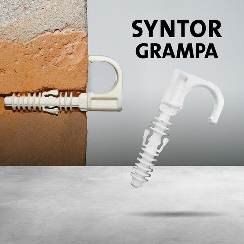 Tarugo Syntor Grampa 3/4'' Py 8 Anti Uv X 100 Unidades 1