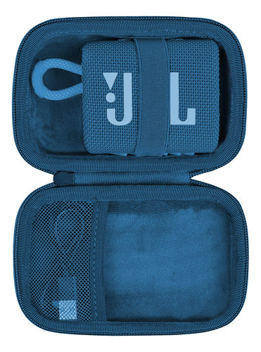 Estuche Rigido Resistente Para Jbl Go3 Co2crea Azul 0