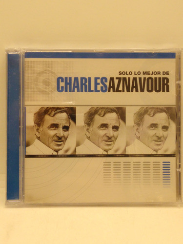 Charles Aznavour Solo Lo Mejor De Cd Nuevo 0