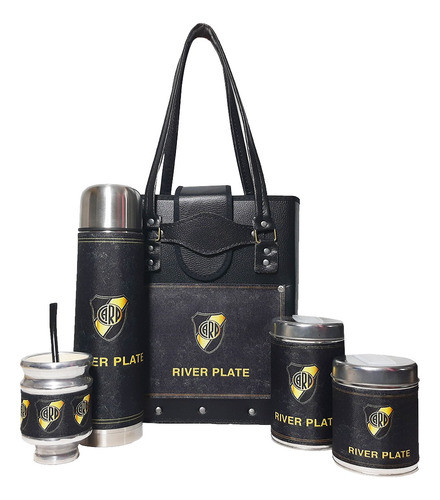 Set Matero Equipo Kit De Mate, River Plate M5 P/g, Mary Mh 0