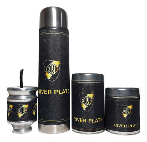 Set Matero Equipo Kit De Mate, River Plate M5 P/g, Mary Mh 1