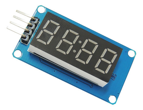 2x Módulo Display Tm1637 7 Segmentos 4 Dígitos 0