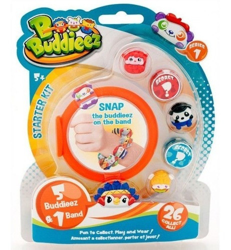 B Buddieez Pulseras Mascotas X 5 Coleccionables 0