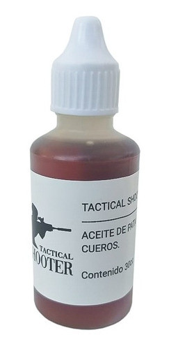 Aceite De Pata Para Sopapas De Cuero Rifles Aire Comprimido 0
