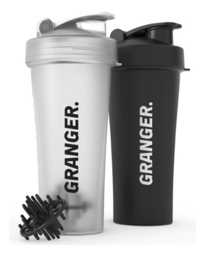 Vaso Shaker Blanco Batidor De Proteinas 0 Grumos Granger 0