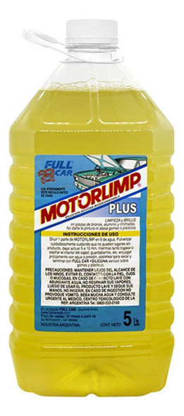 Limpia Motores Full Car Motorlimp Plus Desengrasante Auto 0