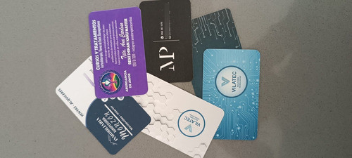 Pack 10 Credenciales De Pvc 1