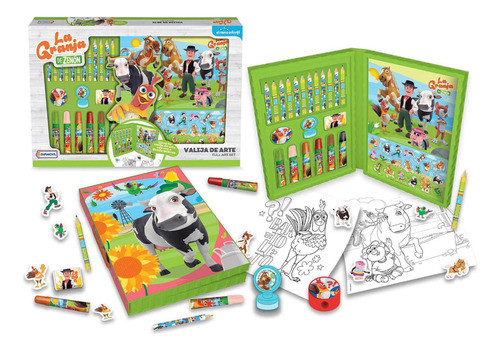 Valija Set De Arte Creativo Full Set La Granja De Zenon 0