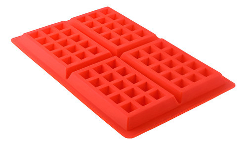 Molde De Silicona Waffles Hot Cake 28x18 Cm Repostería 0