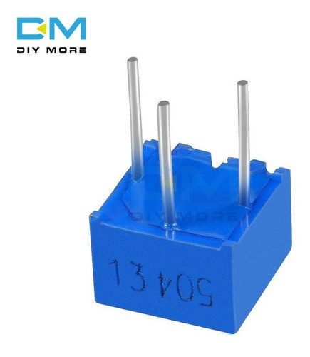 Kit 10 Pçs Potenciômetro Trimpot 1k 3362p Arduino Pic Arm 1