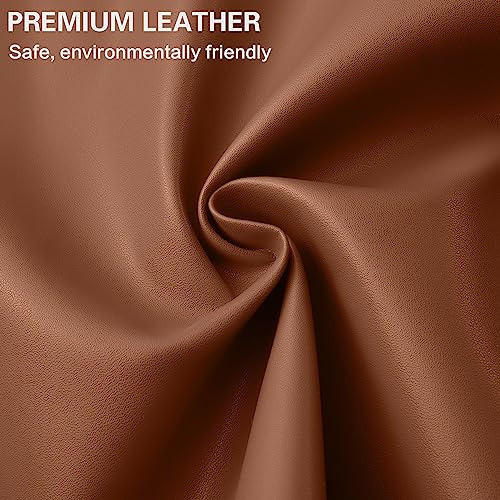 Cuero Adhesivo Para Parches De Reparacion Sillon/auto Marron 1