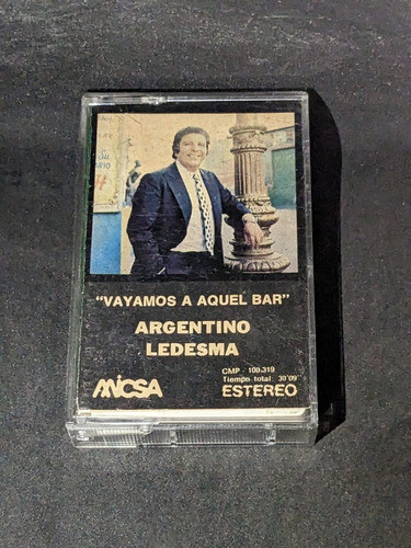 Cassette Argentino Ledesma Vayamos A Aquel Bar  Supercultura 0