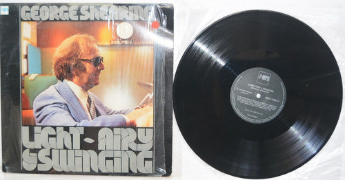 Frt Grátis George Shearing Light Airy Swingin Lp Nac Impecáv 0