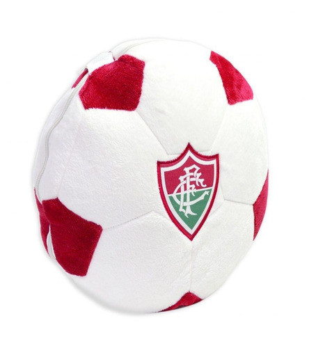 Almofada Bola Pelúcia Fluminense Oficial 0