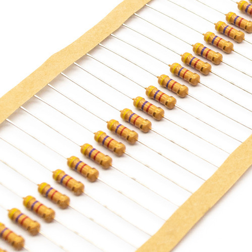 10 Resistencias 1/2w 0.5w 4.7k 4700 Ohm 4k7 5% Carbon 0