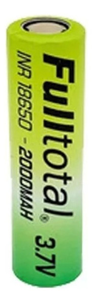 Bateria 18650 Litio Fulltotal 2000 Mah, 3.7v 20 A 1