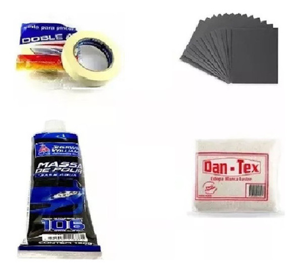 Kit Pulido Faros / Opticas Dañados Por La Acción Del Sol 0