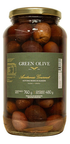 Aceitunas Negras Naturales N° 0 X480g 0