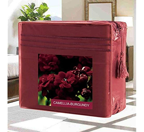 Elegant Comfort Juego De Sábanas De 4 Piezas, Sin Arrugas, D 0