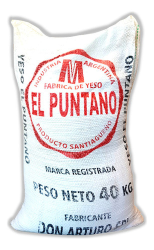 Yeso El Puntano Bolsa 40 Kg 0