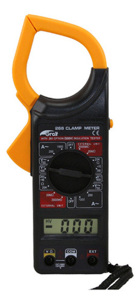 Pinza Amperométrica Digital 1000a C/ Buzzer Y Estuche 0