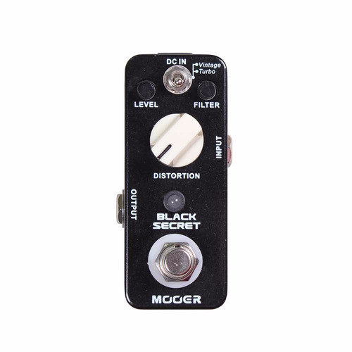Pedal Mooer Mds1 Distortion Black Secret 0