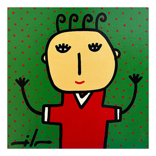 Milo Lockett Festejo 30 X 30 Cm 1