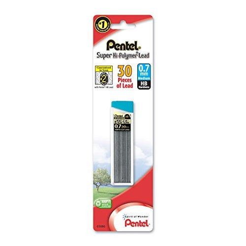 Pentel 30 Minas (1 Tubo) 0.7mm Hb   (0rfi) 1